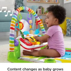 Fisher-Price Deluxe Kick & Play Piano Gym Musical Baby Toy 13 Fisher-Price Deluxe Kick & Play Piano Gym Musical Baby Toy -kids pajamas set Sales 5775554 ALT5
