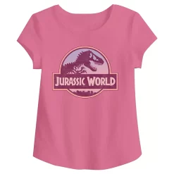 Girls 4-12 Jumping Beans® Jurassic World Sparkle Logo Graphic Tee