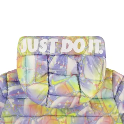 Toddler Girl Nike "Just Do It." Printed Puffer Jacket -kids pajamas set Sales 5806211 ALT3