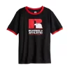 Boys 8-20 Russell Athletic Logo Tee -kids pajamas set Sales 5816850 Black