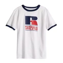 Boys 8-20 Russell Athletic Logo Tee -kids pajamas set Sales 5816850 White