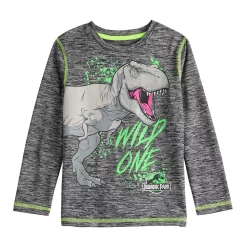 Boys 4-12 Jumping Beans® Jurassic World "Wild One" T-Rex Long Sleeve Graphic Tee