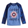 Boys 4-12 Jumping Beans® Marvel Captain America Shield Raglan Graphic Tee -kids pajamas set Sales 5829064