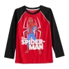 Boys 4-12 Jumping Beans® Marvel Spider-Man Long Raglan Sleeve Graphic Tee -kids pajamas set Sales 5829094