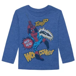 Boys 4-12 Jumping Beans® Marvel Spider-Man Sound Effects Long Sleeve Graphic Tee