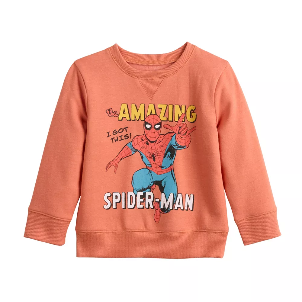 Toddler Boy Jumping Beans® Marvel The Amazing Spider-Man "I've Got This!" Crewneck Graphic Sweatshirt 3 Toddler Boy Jumping Beans® Marvel The Amazing Spider-Man "I've Got This!" Crewneck Graphic Sweatshirt