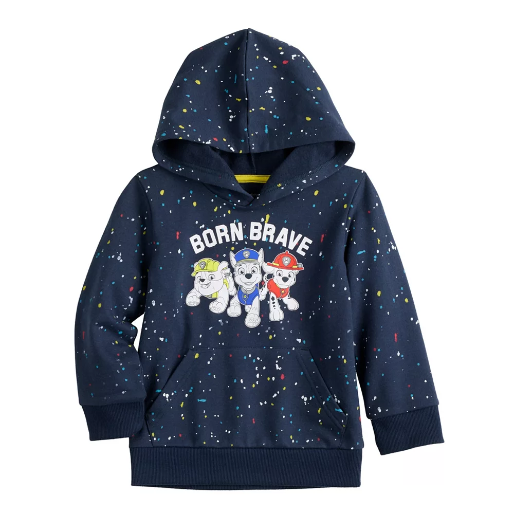 Toddler Boy Jumping Beans® PAW Patrol "Born Brave" Fleece Pullover Hoodie 3 Toddler Boy Jumping Beans® PAW Patrol "Born Brave" Fleece Pullover Hoodie