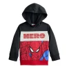 Toddler Boy Jumping Beans® Active Fleece Marvel Spider-Man Pullover Hoodie