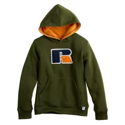 Boys 8-20 Russell Athletic Logo Fleece Hoodie -kids pajamas set Sales 5861146 Olive Night