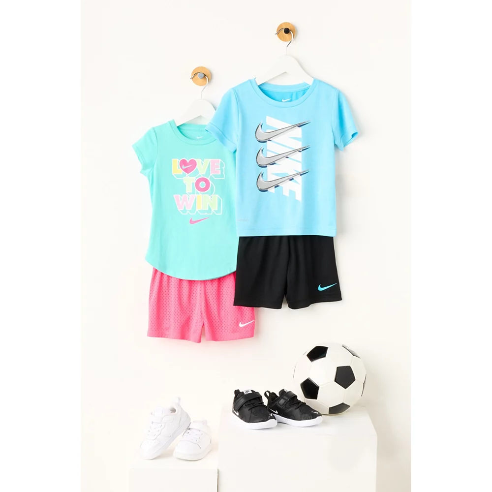 Girl 4-6x Nike Classic Mesh Short 11 Girl 4-6x Nike Classic Mesh Short - Image 9