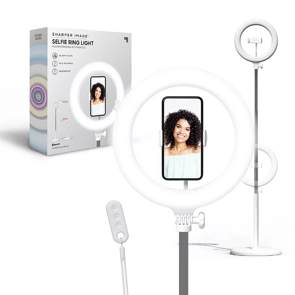 Sharper Image Social Star Selfie Light Stand with Remote 3 Sharper Image Social Star Selfie Light Stand with Remote - Image 2