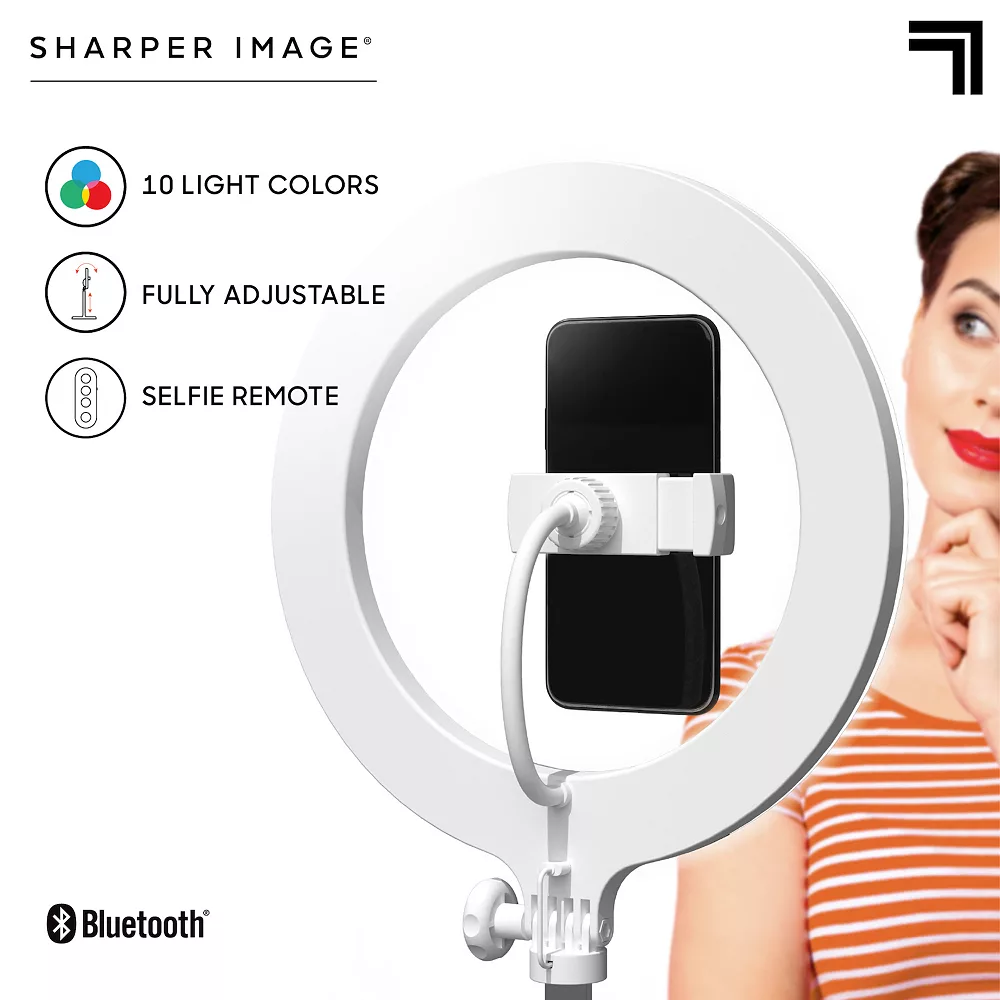 Sharper Image Social Star Selfie Light Stand with Remote 6 Sharper Image Social Star Selfie Light Stand with Remote - Image 5