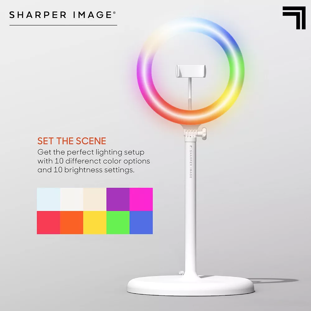 Sharper Image Social Star Selfie Light Stand with Remote 7 Sharper Image Social Star Selfie Light Stand with Remote - Image 6