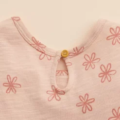 Baby & Toddler Girl Little Co. by Lauren Conrad Organic Short-Sleeve Tiered Dress -kids pajamas set Sales 5911794 ALT2