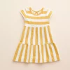 Baby & Toddler Girl Little Co. by Lauren Conrad Organic Short-Sleeve Tiered Dress