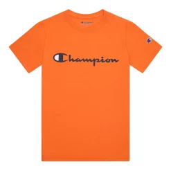 Boys 8-20 Champion® Script Tee -kids pajamas set Sales 5911846 Crayon Orange