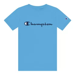 Boys 8-20 Champion® Script Tee -kids pajamas set Sales 5911846 Ocean Blue