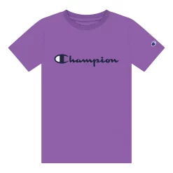 Boys 8-20 Champion® Script Tee -kids pajamas set Sales 5911846 Wisteria Purple