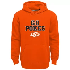 Boys 8-20 Oklahoma State Cowboys Team Slogan Fleece Hoodie
