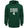 Boys 8-20 Michigan State Spartans Team Slogan Fleece Hoodie -kids pajamas set Sales 5947690