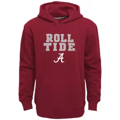 Boys 8-20 Alabama Crimson Tide Team Slogan Fleece Hoodie