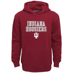 Boys 8-20 Indiana Hoosiers Team Slogan Fleece Hoodie