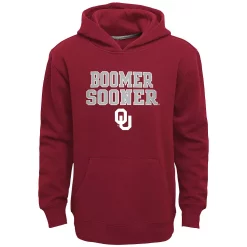 Kids 8-20 Oklahoma Sooners Team Slogan Fleece Hoodie