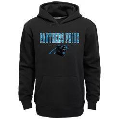 Kids 7-20 Carolina Panthers Team Slogan Fleece Hoodie