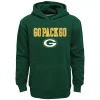 Kids 7-20 Green Bay Packers Team Slogan Fleece Hoodie -kids pajamas set Sales 5948071