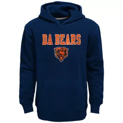 Kids 7-20 Chicago Bears Team Slogan Fleece Hoodie