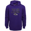 Kids 7-20 Baltimore Ravens Team Slogan Fleece Hoodie -kids pajamas set Sales 5948091