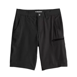 Boys 8-20 Sonoma Goods For Life® Flexwear Tech Shorts in Regular, Slim & Husky -kids pajamas set Sales 6075258 Mineral Black