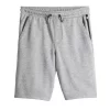Boys 8-20 Sonoma Goods For Life® Everyday Knit Tech Shorts -kids pajamas set Sales 6075302 Gray