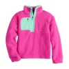 Girls 7-16 Tek Gear® Sherpa Pullover in Regular & Plus -kids pajamas set Sales 6120143 Fuschia Cashmere