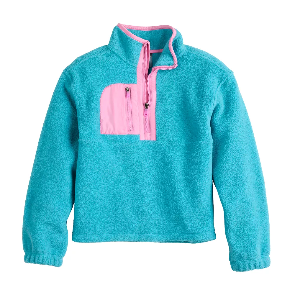 Girls 7-16 Tek Gear® Sherpa Pullover in Regular & Plus 5 Girls 7-16 Tek Gear® Sherpa Pullover in Regular & Plus - Image 3