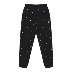 Girls 7-16 Champion® Tossed Logo Fleece Joggers -kids pajamas set Sales 6142272 Black