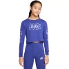 Girls 7-16 Nike Icon Clash Cropped Tee -kids pajamas set Sales 6142334 Lapis