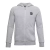 Boys 8-20 Under Armour Rival Fleece Full-Zip Hoodie -kids pajamas set Sales 6171847 Mod Gray
