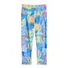 Girls 7-16 Tek Gear® 7/8 Performance Leggings in Regular & Plus Size -kids pajamas set Sales 6172042 Blue Foliage