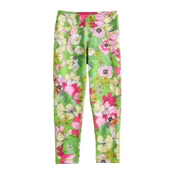 Girls 7-16 Tek Gear® 7/8 Performance Leggings in Regular & Plus Size -kids pajamas set Sales 6172042 Green Florals