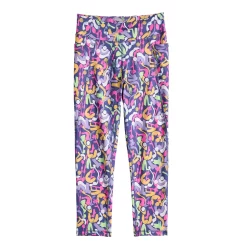 Girls 7-16 Tek Gear® 7/8 Performance Leggings in Regular & Plus Size -kids pajamas set Sales 6172042 Purple Shapes