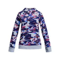 Girls 7-16 Under Armour Rival Fleece Print Hoodie -kids pajamas set Sales 6196651 Blue White